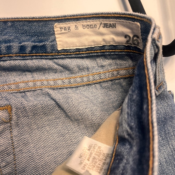 Rag & Bone Distressed Moss Boyfriend Jeans size 26 - Picture 7 of 12